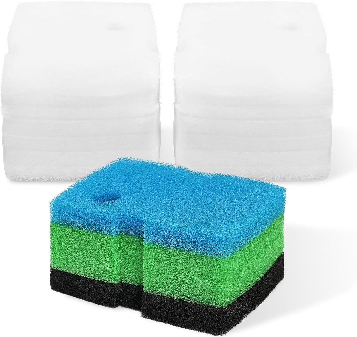 AQUANEAT Replacement Canister Filter Pads Compatible with Cascade 700/1000 CCF2UL/CCF3UL Generic Aquarium Floss Media