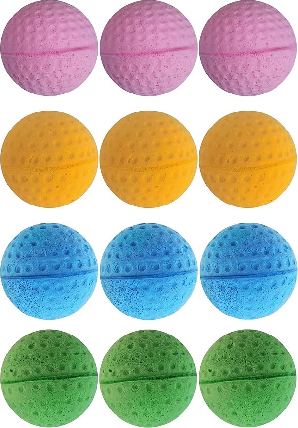 Cat Foam Ball Cat Sponge Ball Toy Soccer Toy by GINFH