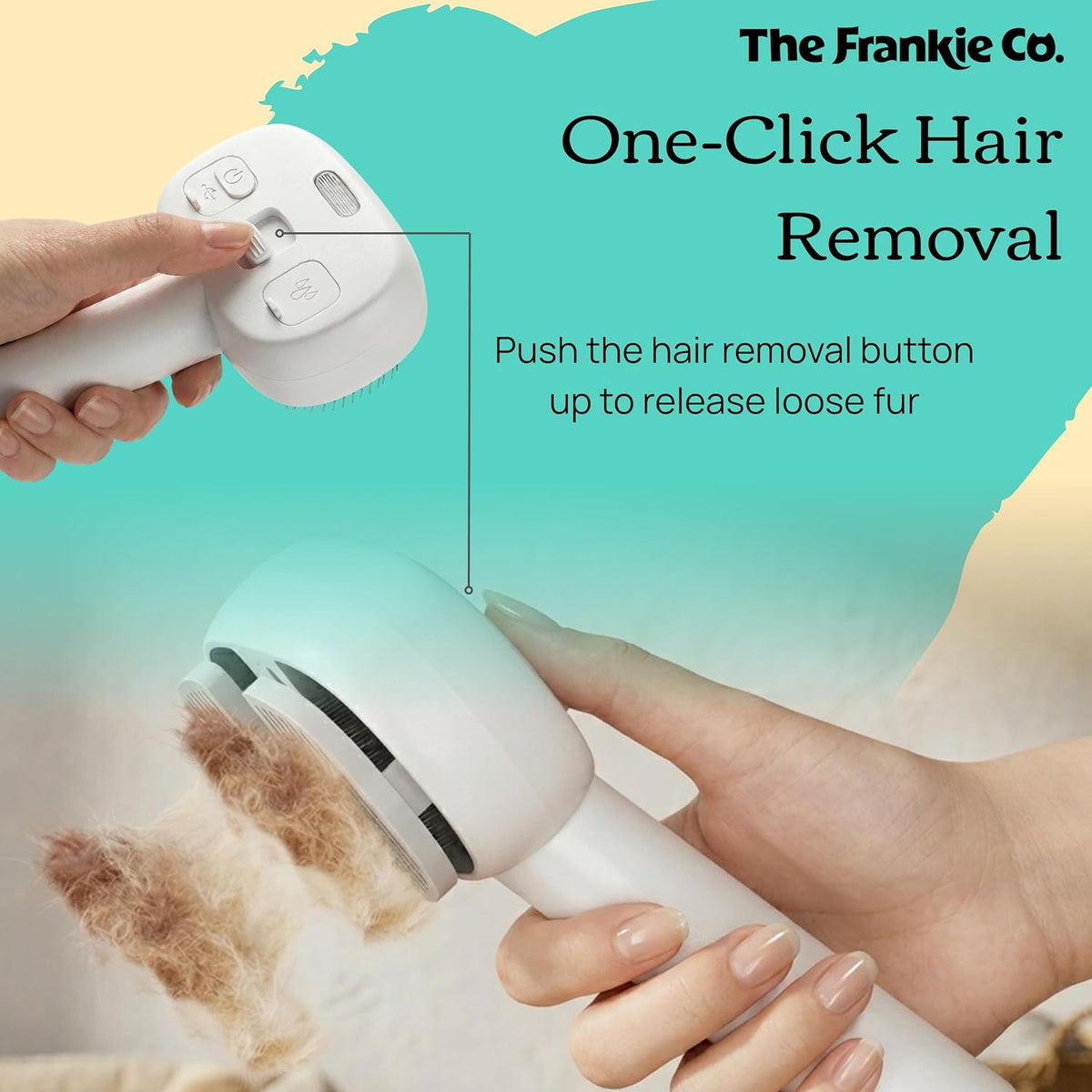 Cat Steam Brush, Self-cleaning Cat Brushes for Indoor Cats and Dogs