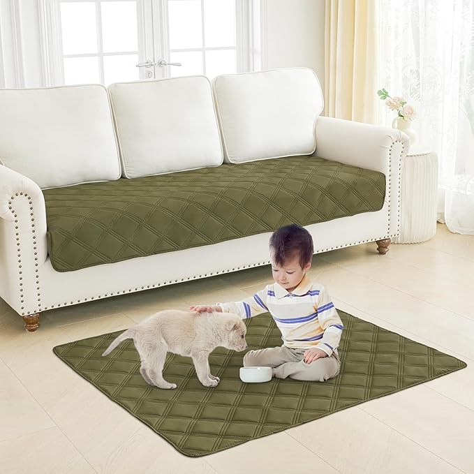 Smiry Waterproof Dog Bed Cover Blanket 30x53, Soft Reversible Pet Blanket - Image 7