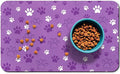 Dog Food Mat, Absorbent Water Bowl Mats Cat Pet Feeding Placemats 16 * 24 inch by Zoeeya