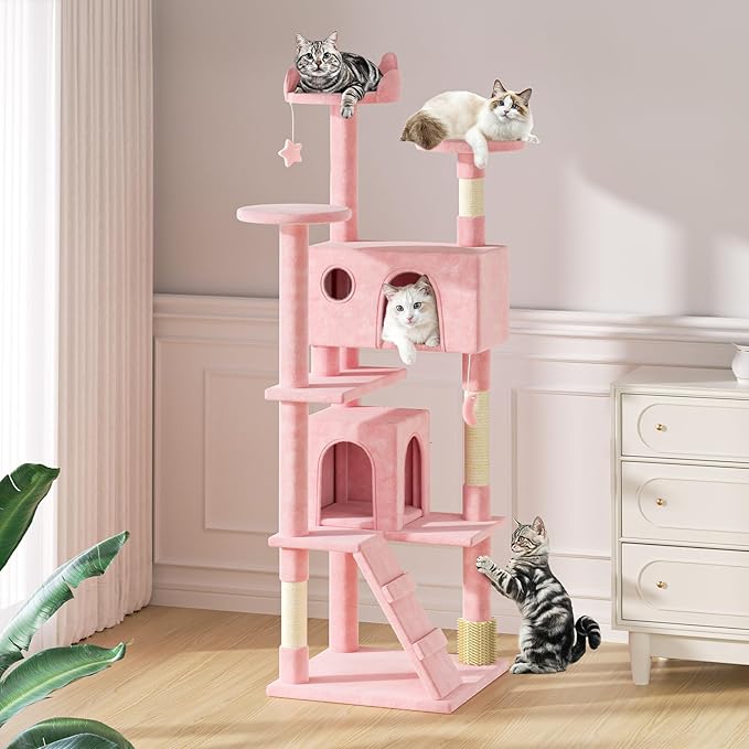 MoNiBloom 77 Inch Cat Tree Tower - Image 3