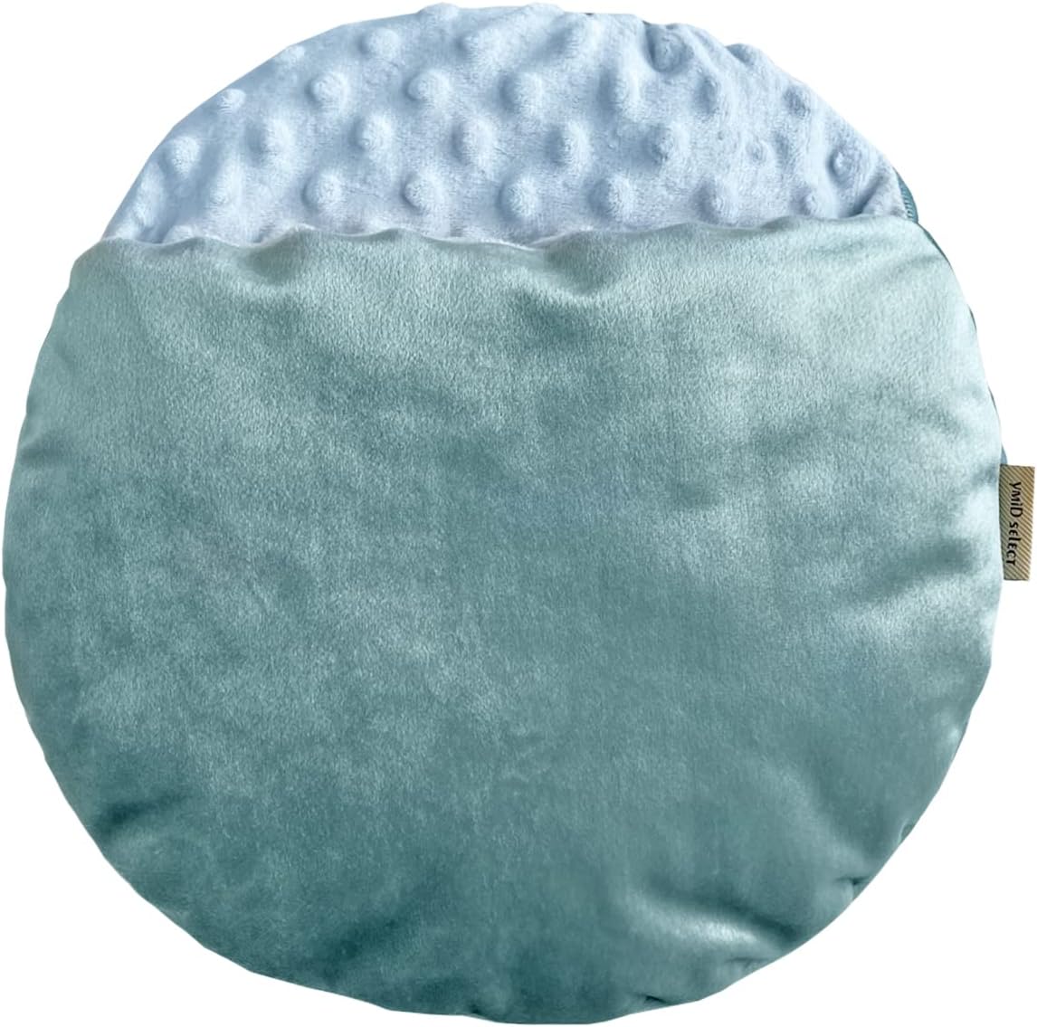 Cozy Velvet Flannel Sleeping Bag Hideout for Hedgehog, Ferret, Rat, Hamster, and Other Small Animal Bed Pouch (Blue Round)