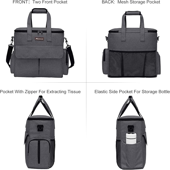 Modoker Airline Approved Pet Travel Bag, Weekend Dog Travel Set - Image 2