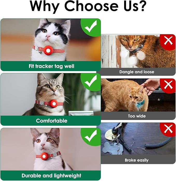 GPS Tracker for Cats, Cat Tracker Collar - Image 8