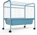 Prevue Pet Products Small Animal Home with Rolling Stand - Blue