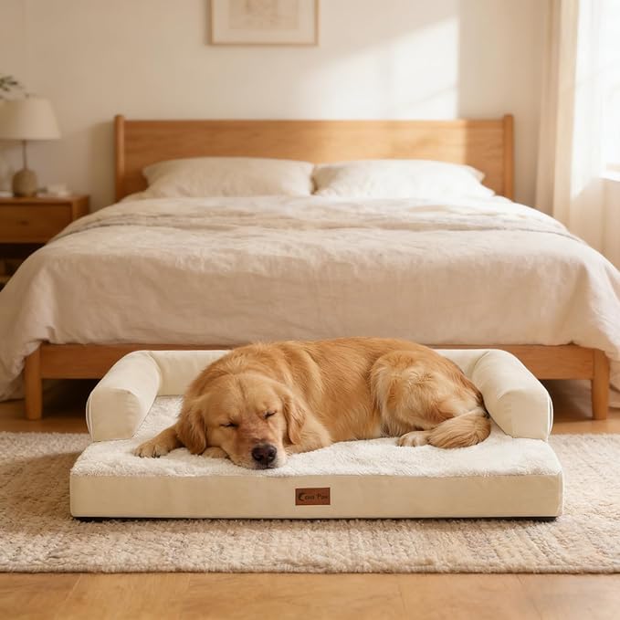 Orthopedic Dog Beds for Large Sized Dogs, Waterproof Egg Crate Foam Medium Dog - Image 8