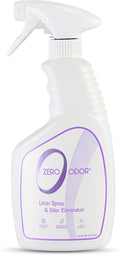 Zero Odor Litter Box Odor Eliminator Spray, Cat Litter Deodorizer, 16 oz
