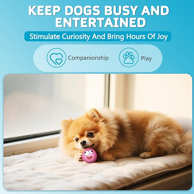 Squeaky Dog Toys Soft Latex Rubber Squeaky Dog Balls - Image 4