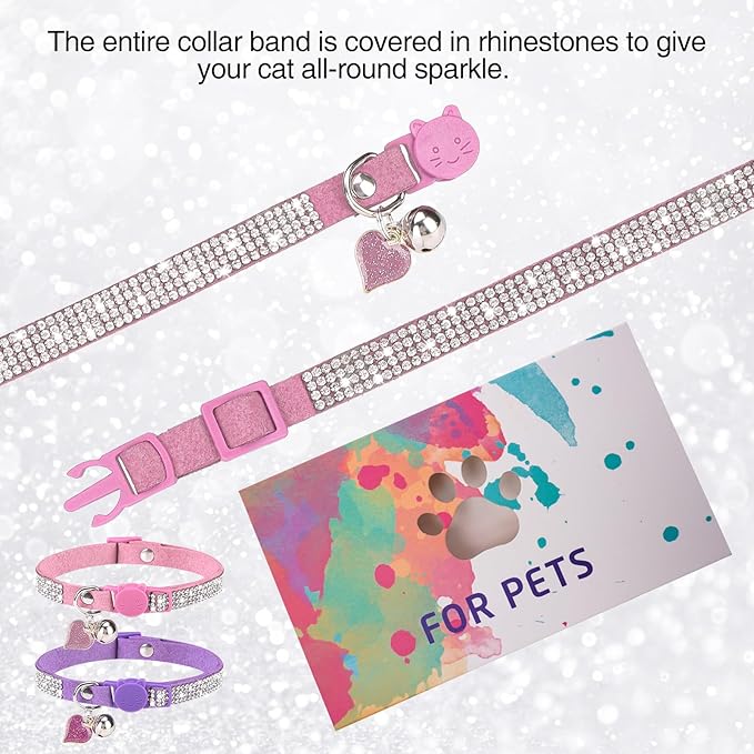 Rhinestone Cat Collar Breakaway - Image 5