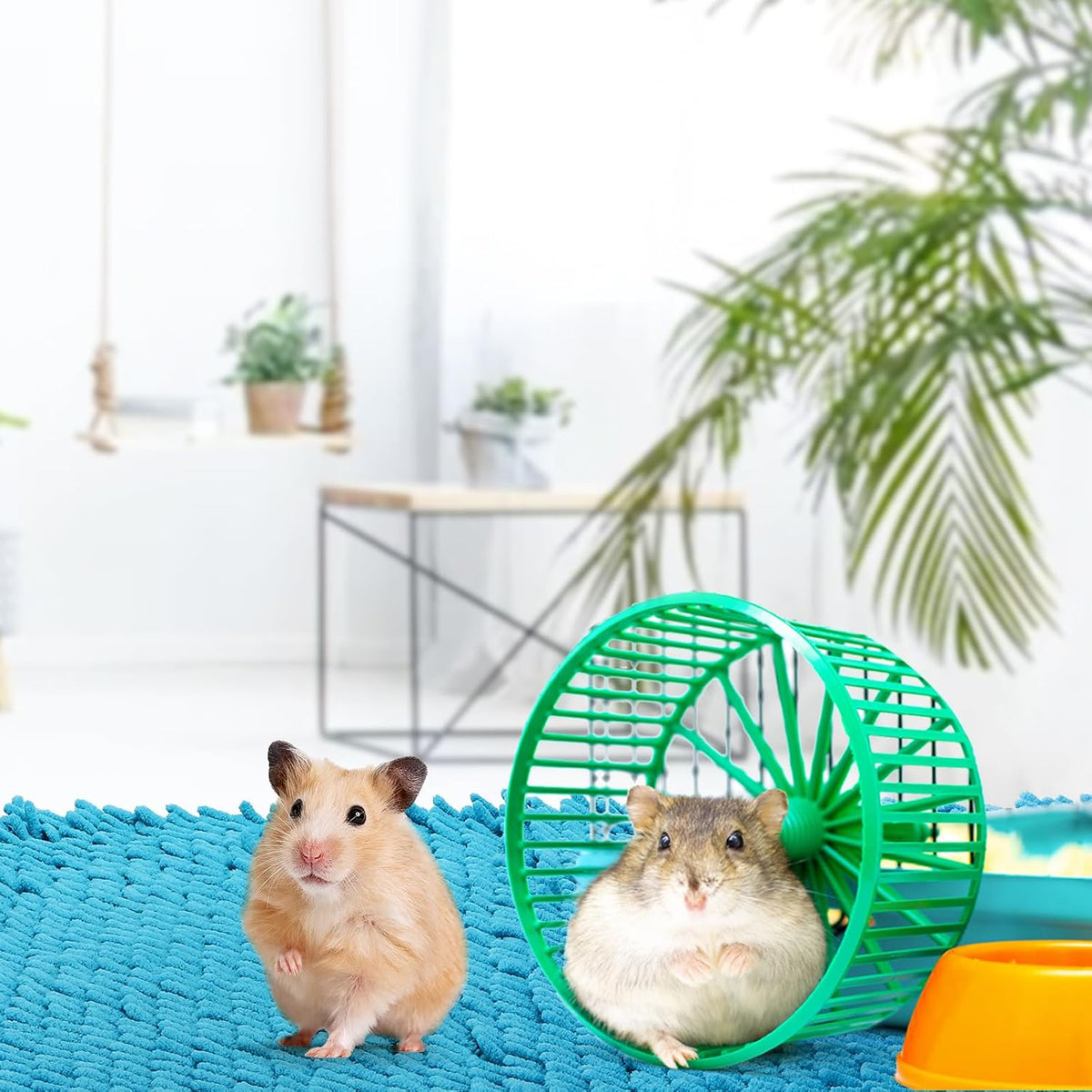 WRINGKIT 6 Pack Guinea Pig Mats, 16x24 Inch Guinea Pig Cage Liner, Reusable
