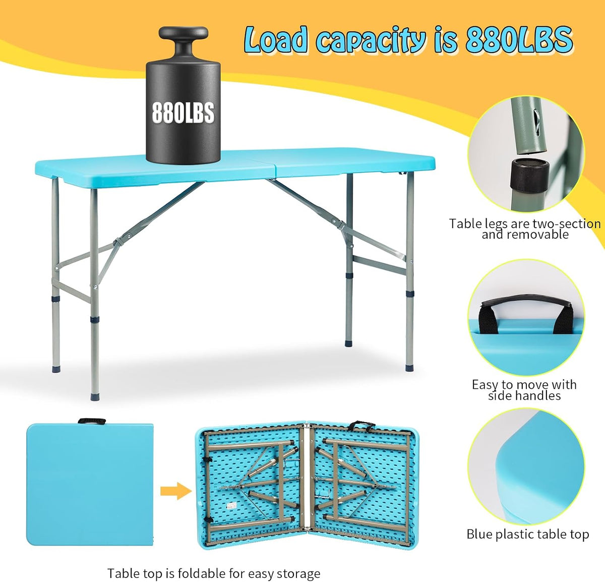 PKNYBZN 47'' Foldable Dog Grooming Table with Arm