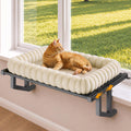 Cat Window Perch, 24" Large Hammock for Inside Sill, Dual-Mount