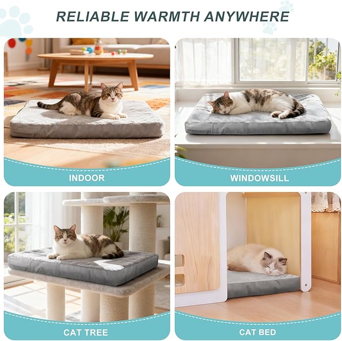 Explore Land Waterproof Dog Bed Cover Machine Washable Fluffy Dog Bed - Image 4