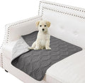 Waterproof Dog Blanket, 30x30 inches Small Pet Couch Covers by TuffeelHome