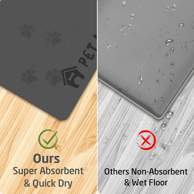 Pet Feeding Mats-Absorbent Dog Mat - Image 3
