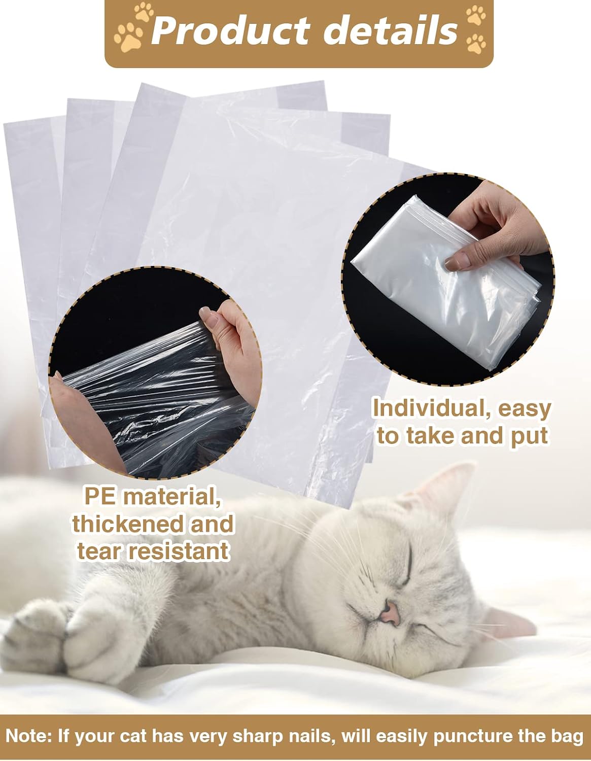 MEWTOGO 24 Pcs Litter Pan Liners Compatible with Petmate Pans