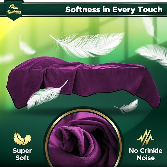 Paw Buddies Waterproof Blanket 80"x90" – Reversible Microfleece Throw - Image 2