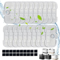 40 Packs for Petlibro Cat Water Fountain Filters Replacement Dockstream,Compatible with PETLIBRO® Water Fountain PLWF106 PLWF116 PLWF005/115/105/305 (20 Replacement Filters + 20 Pre-Filter Sponges)