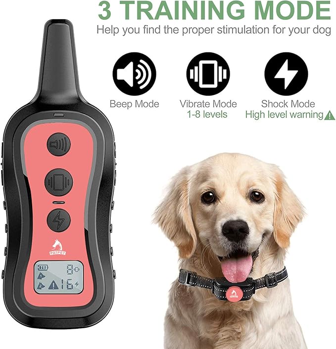 PATPET Dog Training Collar Shock Collar - Image 2