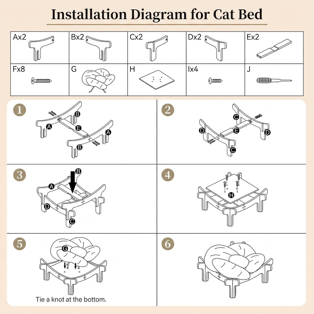 Elevated Wooden Cat Bed with Fluffy Removable Cushion, Modern Petal Shaped Cat Couch Sofa for Indoor Cats Small Dogs 40lbs Capacity Easy to Assemble (Green)