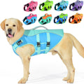 PETDSH Dog Life Jacket Small, High Flotation Dog Life Vest for Swimming Boating, Reflective Puppy Lifejacket with Superior Buoyancy and Rescue Handle, Adjustable Safety Dogs Floating Vests