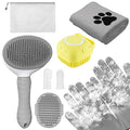 Dog Grooming Kit for Shedding – 8-Piece Pet Grooming Supplies by Aiolpy