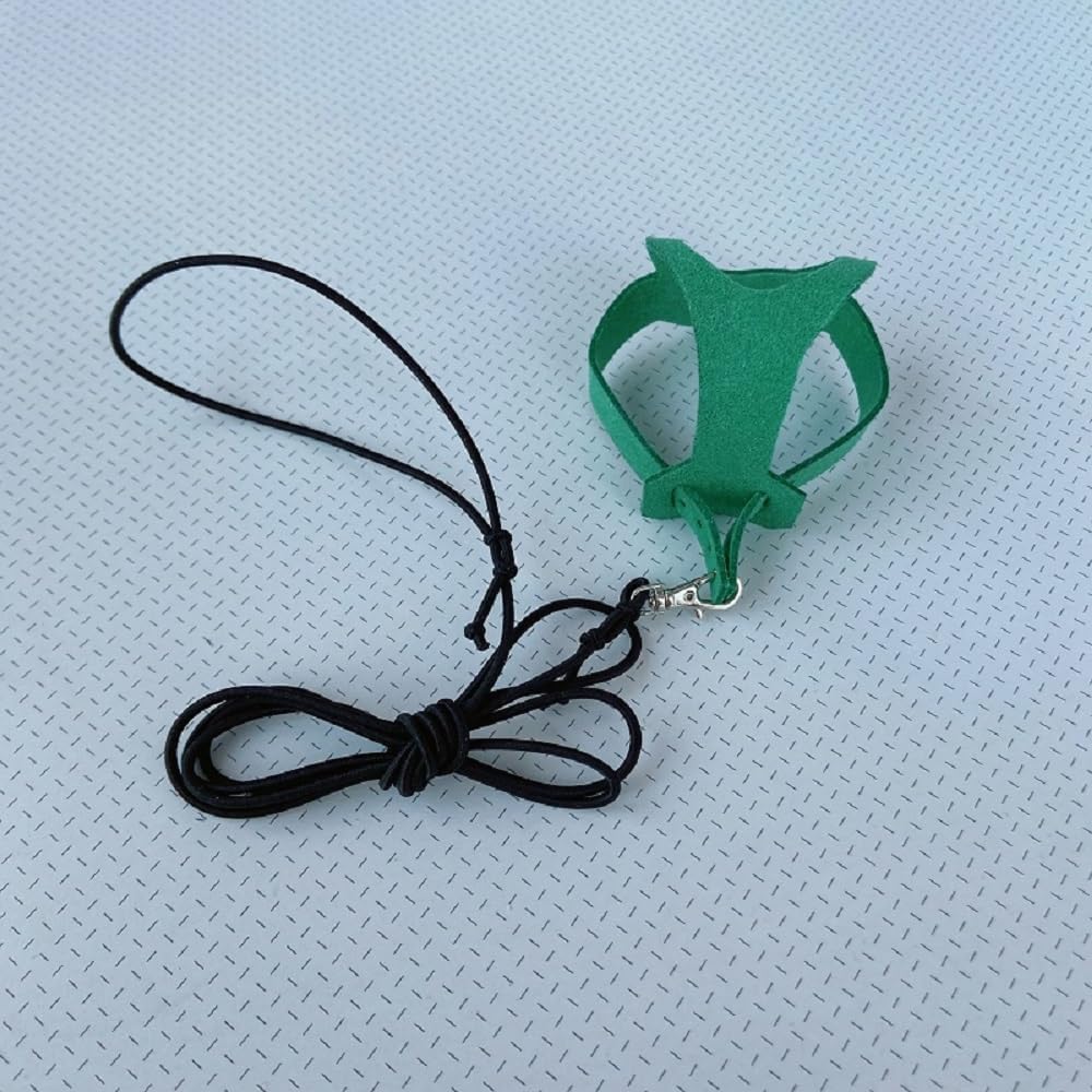 Bird Flight Harness Vest, Parrot Flight Suit with Leash for Parakeets, Bird Flying Clothes with Rope and Handle for Outdoor Activities Training, Anti Bite (XS)