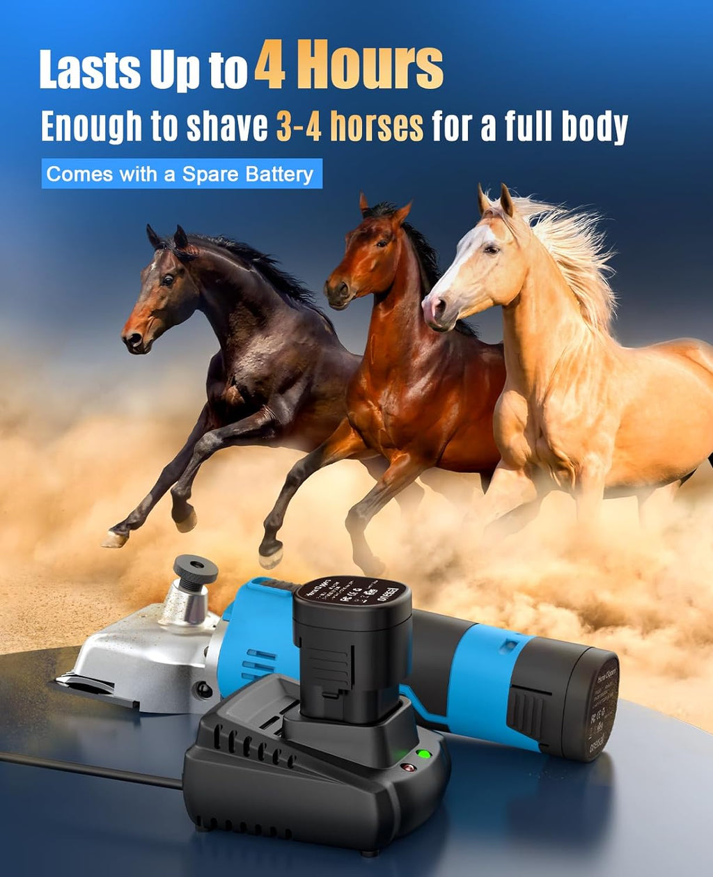 oneisall Professional Horse Clippers 2601