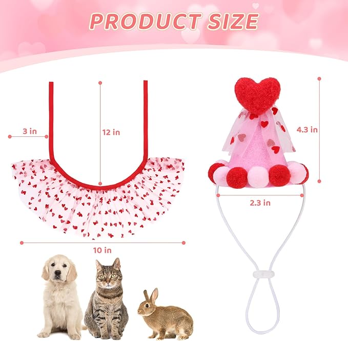 SCENEREAL Valentine's Day Cat Costume - Image 4