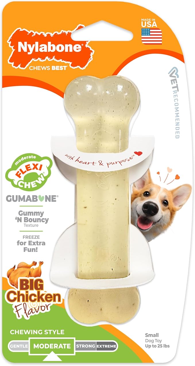 Nylabone Original Bone Flexi Chew Toy - Image 10
