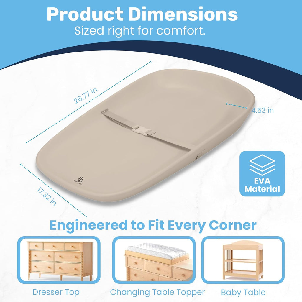 Baby Proof Me Portable Baby Changing Pad - Waterproof Diaper Change Mat