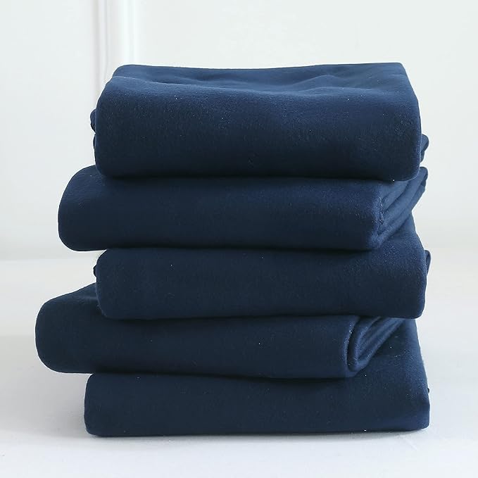 Fleece Throw Blankets Bulk Fleece Blankets Solid Wholesale Lightweight Warm Soft - Image 2