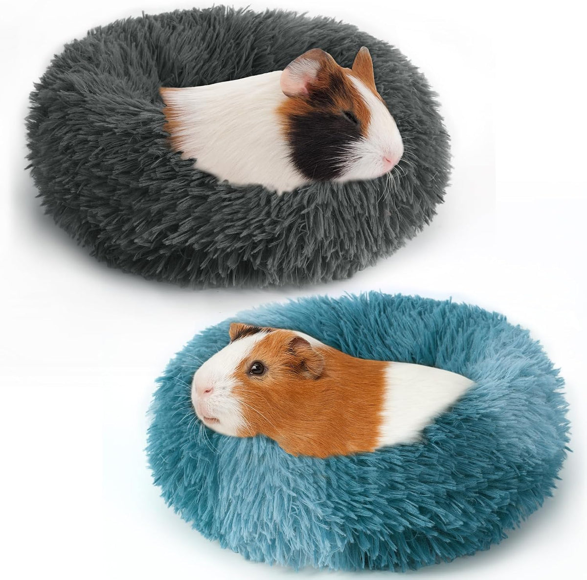 PETKNOWS 2 Pack Guinea Pig Beds Warm Winter Hamster Small Animal Bed