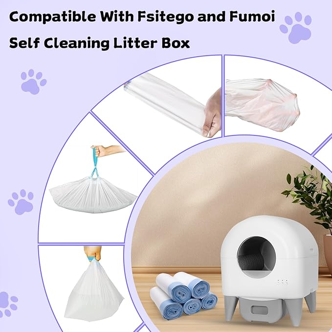100 Count 26" x 11.8" Cat Litter Box Liners - Image 3