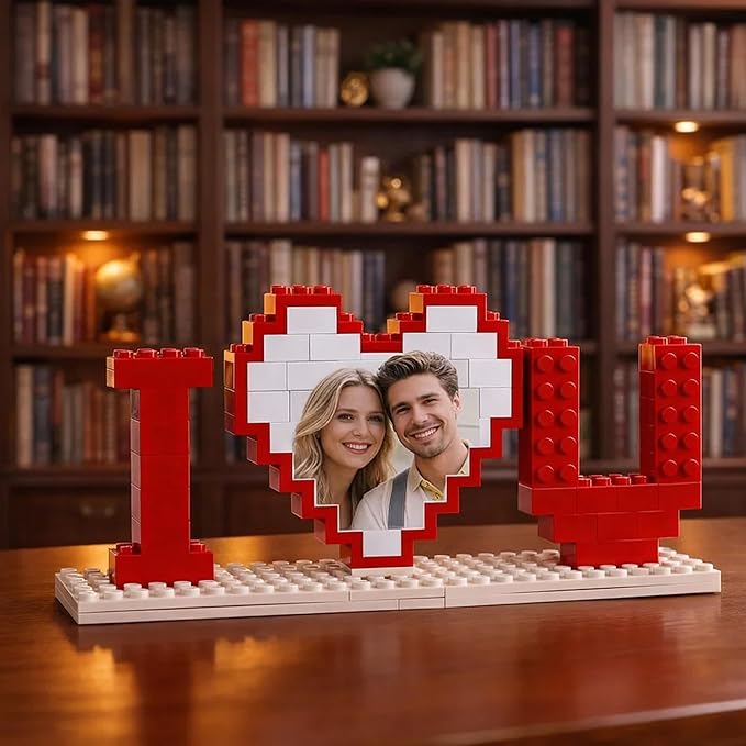 NAZENTI Personalised I Love You Building Bricks - Image 7