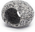 Penn-Plax Deco-Replicas Granite Aquarium Ornament & Hideaway – Realistic Stone Appearance – Safe for Freshwater and Saltwater Tanks – Small Size, White (RR1071)