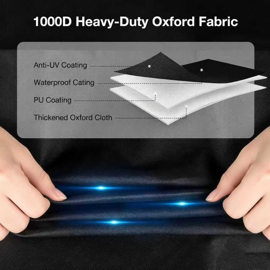 54 Inch Heavy Duty Dog Crate Cover for Dog Cages 900D Oxford (Cover Only)