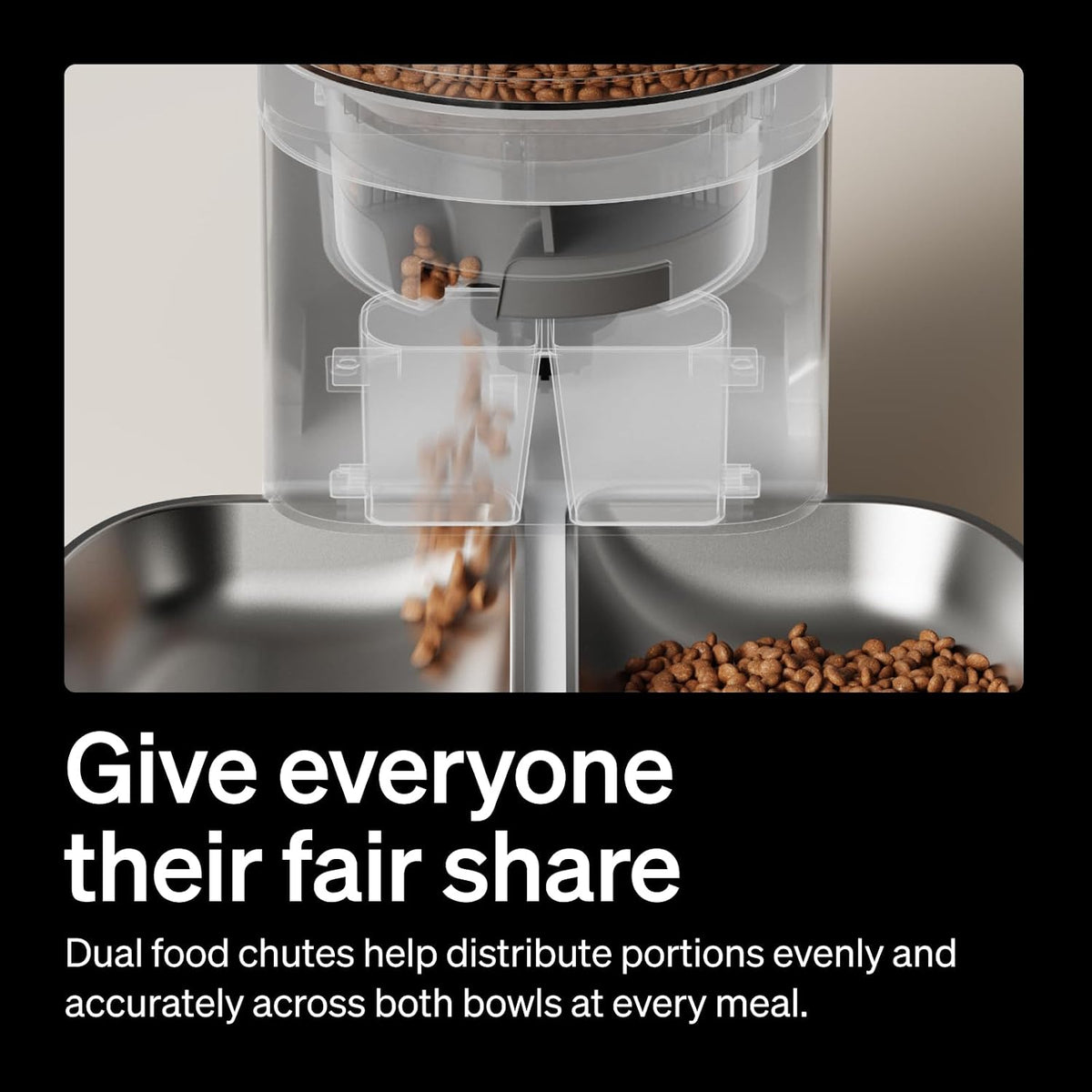 PETLIBRO Automatic Cat Feeder for 2 Cats, AI Recognition Camera Intake Log
