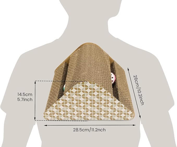 OSWINMART Parrot Cardboard Toy - Image 3