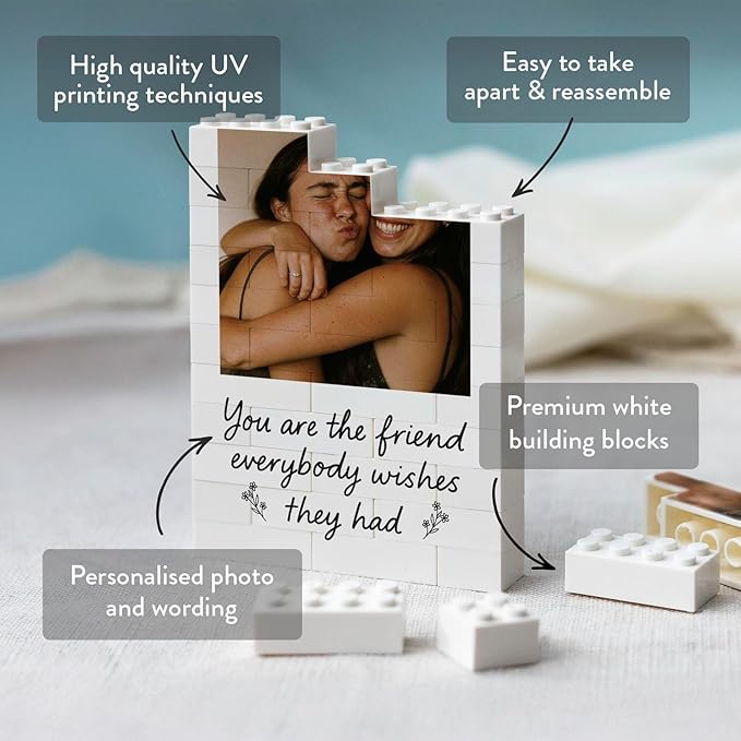 NAZENTI Personalised Best Friend Photo Gift - Image 2
