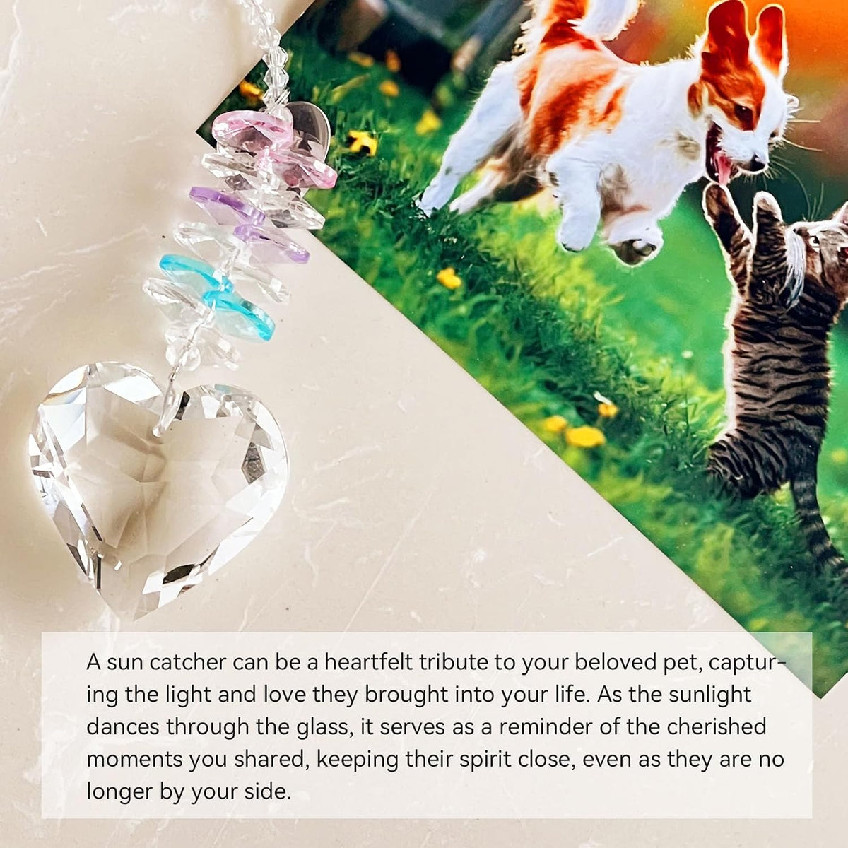 Dog Memorial Suncatcher, Loss of Dog Sympathy Gifts, Dog Remembrance Gift
