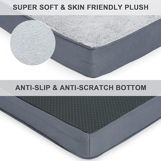 MIHIKK Waterproof Dog Bed Medium Size Dog Orthopedic Pet Beds - Image 4