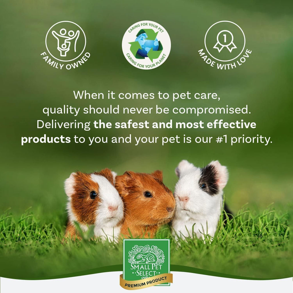 Small Pet Select White Paper Bedding, Guinea Pig, Odor Control, 56 L
