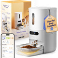 Pawsync Automatic Cat Feeder, WiFi & Smart Scale, Remote Feeding