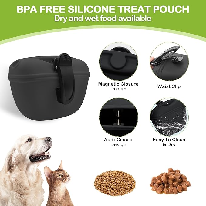 JIURUN Dog Treat Pouch for Pet Training - Image 3