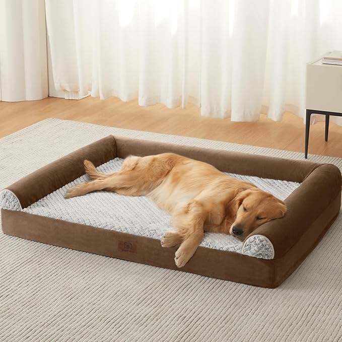 WNPETHOME Orthopedic Dog Beds for Large Dogs, Waterproof Memory Foam Large Dog by WNPETHOMEPETSHOME