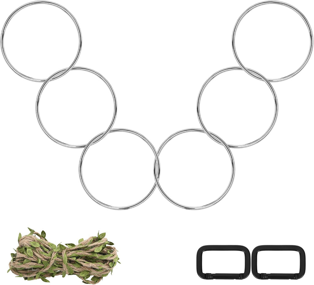 Snake Climbing Rings for Ball Python, 6 Rings