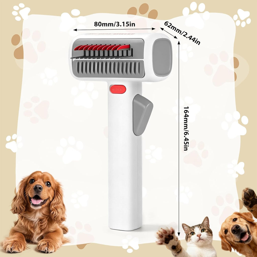 Deshedding Brush for Cats, Cat Dematting Tool, Cat Brush for Matted Fur