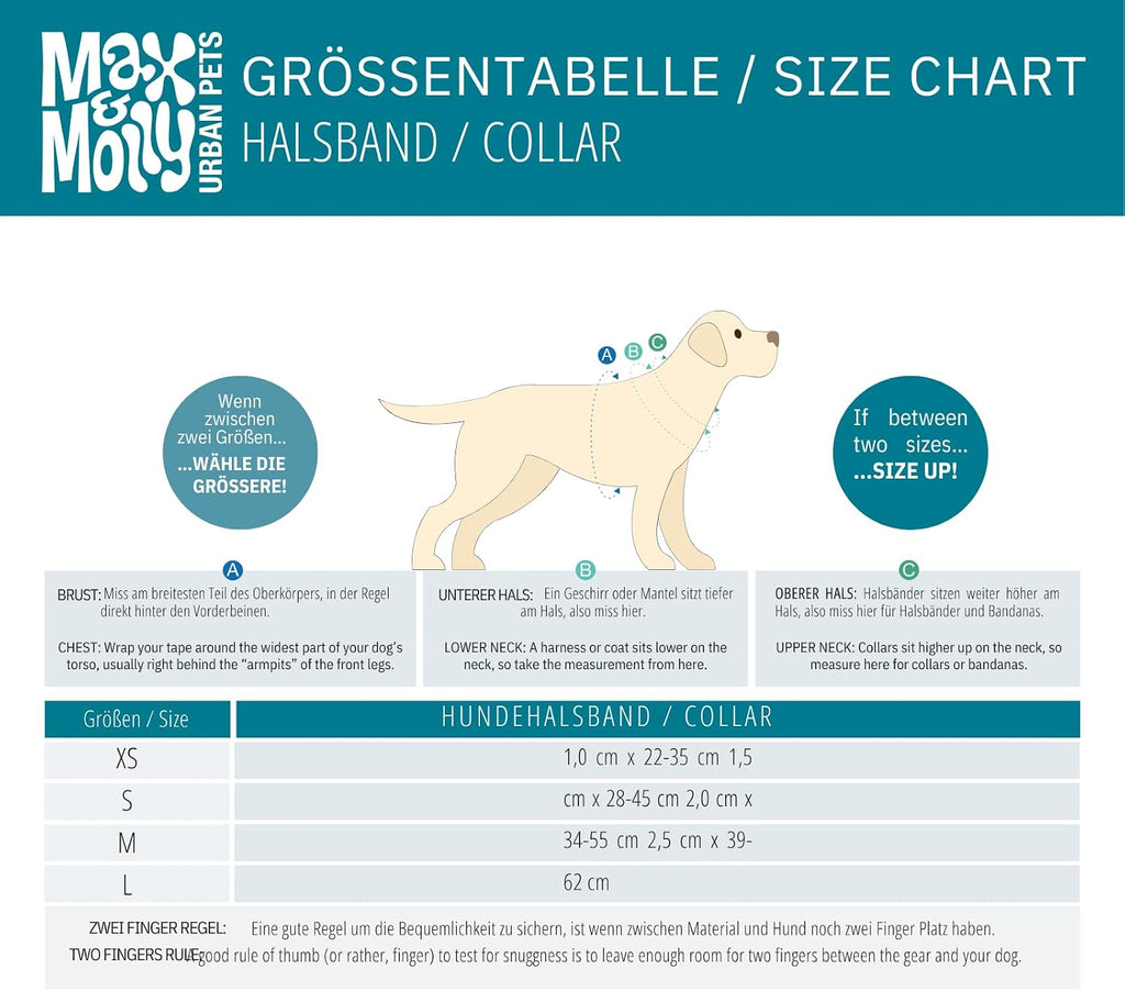 Max & Molly Urban Pets Smart ID Dog Collar - Soft Neoprene, Waterproof, Machine Washable, Power Buckle, Gotcha! QR Tag & Custom App Profile, Leopard Pink S